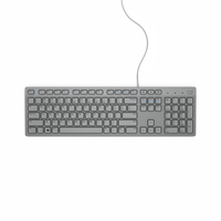 DELL KB216 clavier USB QWERTY US International Gris