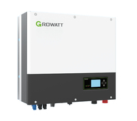 Growatt SPH 4000TL3 BH-UP Solarenergie-Speichersystem 4 kVA Schwarz, Weiß