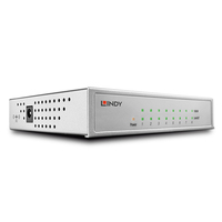Lindy Network Switch - Gigabit, Desktop, 8 Port, 10/100/1000