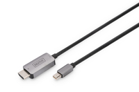 Digitus Cable adaptador 8K Mini DisplayPort, mini-DP - HDMI tipo A