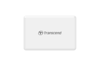 Transcend RDF8 lector de tarjeta MicroUSB Blanco