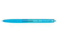 Pilot Supergrip G Azul claro Bolígrafo de punta retráctil con pulsador Medio 1 pieza(s)
