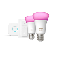 Philips Hue White and Color ambiance Starter-Kit, E27