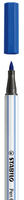 STABILO Pen 68 brush Filzstift Blau
