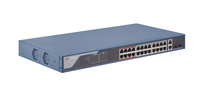 Hikvision Digital Technology DS-3E1326P-EI hálózati kapcsoló Fast Ethernet (10/100) Ethernet-áramellátás (PoE) támogatása Kék