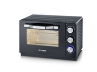 Severin TO 2071 grill-oven 20 l 1380 W Zwart, Roestvrijstaal