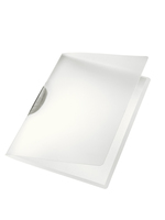 Leitz Klemmmappe ColorClip (A4, PP) grau sheet protector 210 x 297 mm (A4) Polycarbonaat (PC), Polypropyleen (PP) 1 stuk(s)