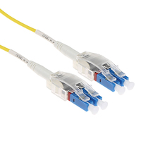 ACT RL8215 Glasvezel kabel 15 m LC OS2 Geel