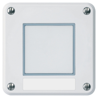 Hager WH36510200C Lichtschalter Thermoplast Weiß