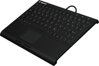 KeySonic KSK-3211ELU (DE) keyboard USB QWERTZ German Black