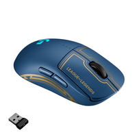 Logitech G PRO Wireless Mouse League of Legends Edition muis Ambidextrous RF Draadloos Optisch 25600 DPI
