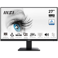 MSI Pro MP273A számítógép monitor 68,6 cm (27") 1920 x 1080 pixelek Full HD LED Fekete