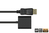 Alcasa DP-AD10 video kabel adapter 0,2 m DisplayPort DVI-I Zwart
