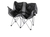 Brunner Action Sofa 3D Camping bench 6 Bein(e) Schwarz, Grau