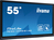 iiyama TE5512MIS-B1AG visualizzatore di messaggi Pannello piatto per segnaletica digitale 139,7 cm (55") LED Wi-Fi 400 cd/m² 4K Ultra HD Nero Touch screen Processore integrato A...