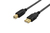 Ednet 84181 cable USB 3 m USB 2.0 USB A USB B Negro