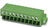 Phoenix Contact FRONT-MSTB 2,5/ 6-STF-5,08 vezeték csatlakozó PCB Zöld
