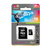 Silicon Power 16GB Elite MicroSDHC Class10 UHS-1 tot 85Mb/s incl. SD-adapter Zwart