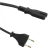 Qoltec 50547 cable de transmisión Negro 1,4 m CEE7/16 C7 acoplador