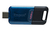 Kingston Technology DataTraveler 80 M USB flash meghajtó 128 GB USB C-típus 3.2 Gen 1 (3.1 Gen 1) Fekete, Kék