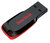 SanDisk Cruzer Blade USB flash meghajtó 32 GB USB A típus 2.0 Fekete, Vörös