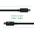 Plugable Technologies TBT3-40G80CM Thunderbolt cable 0.8 m 40 Gbit/s Black