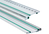Linex 400082272 Lineal Schreibtisch-Lineal 560 mm Aluminium, Stahl Grün, Edelstahl