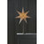 Star Trading Standleuchte Stern Nicolas E14 88x60cm Metall/Papier creme/gold