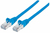 Intellinet Netzwerkkabel mit Cat6a-Stecker und Cat7-Rohkabel, S/FTP, 100% Kupfer, LS0H, 5 m, blau