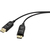 Renkforce RF-4598014 DisplayPort-Kabel 30 m Schwarz