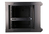 Extralink Rackmount cabinet 6U 600x450 Black wall mounted