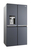 Haier Cube 90 Serie 7 HCR7918EIMB amerikaanse koelkast Vrijstaand 601 l E Zwart