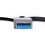 StarTech.com Adattatore USB 3.0 a HDMI, Scheda Video Esterna USB 3.0 a Doppio HDMI (1x 4K30Hz/1x 1080p), Cavo da 11cm integrato con Dongle da USB-A a USB-C; Convertitore da USB-...