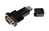 Microconnect USBADB9M Kabeladapter USB 2.0 Seriell Schwarz