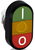 ABB 1SFA611131R1103 push-button panel Black, Green, Red, Yellow