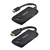 StarTech.com 4KUSBC-WIRELESS-65FT audio/video extender AV-zender & ontvanger Zwart