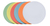 Franken UMZ 14 99 étiquette auto-collante Rond Amovible Multicolore 250 pièce(s)