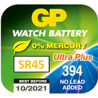 GP Batteries Uhrenbatterie SR936SW 394, 1 Stk, Silber-Oxid, 1.55V Low drain