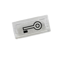 Aquadesign - symbole clé (porte) pour enjoliv. simple lumineux - transparent (MTN395769)