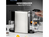 Set: 4in1 Kapselkaffeemaschine für Kapseln, Pads, Kaffeepulver & Milchkännchen