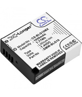 Batterie 7.4V 1.05Ah Li-ion DMW-BLG10E pour Panasonic Lumix DMC-GX7