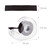 Relaxdays Magnetband 5m, mit Abroller, selbstklebendes Klebeband, Magnetstreifen, für Whiteboard & Kühlschrank, schwarz