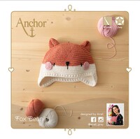 Crochet Kit: Beanie Hat: Fox