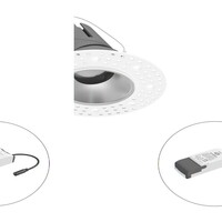 LED-Einbauleuchte modular Konfigurationstype F03R14AM1340L55P