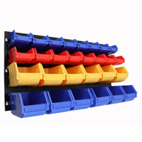 Wall Mounted Parts Bin-Large (28 Boxes)