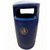 Trojan Litter Bin - 100 Litre Capacity - Blue