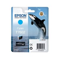 Epson T7602 Cyan Ink Cartridge C13T76024010 / T7602