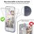 NALIA 360 Degree Case compatible with iPhone 6 / 6S, Full Body Front & Back Soft Skin Cover, Total Protection Ultra-Thin Silicone Shock-Proof Bumper, Slim-Fit Transparent Protec...