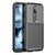 NALIA Carbon Look Handy Hülle für Nokia 4.2, Slim TPU Silikon Case Cover Bumper