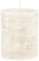 Rustic-Kerze Garland (6.8x8 cm); 6.8x8 cm (ØxH); weiß; rund; 6 Stk/Pck